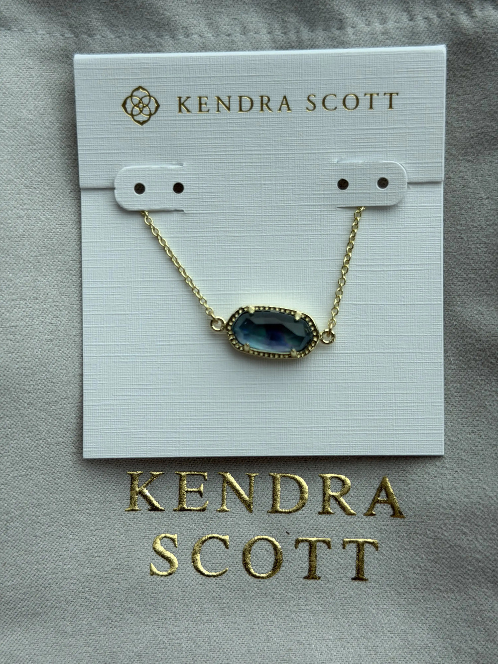 Kendra Scott Blue Pendant Bracelet